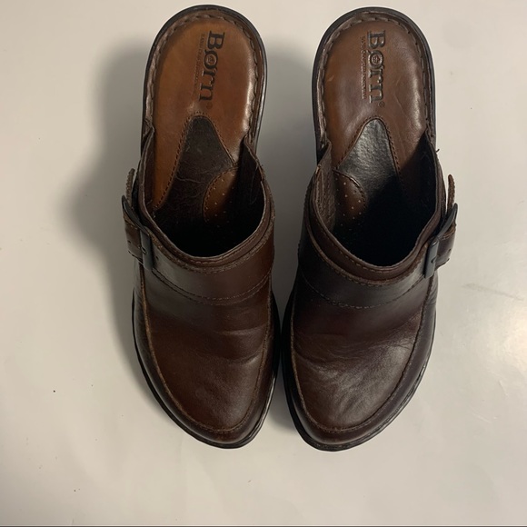 Born clog’s dark brown size 39/8 - Picture 3 of 9